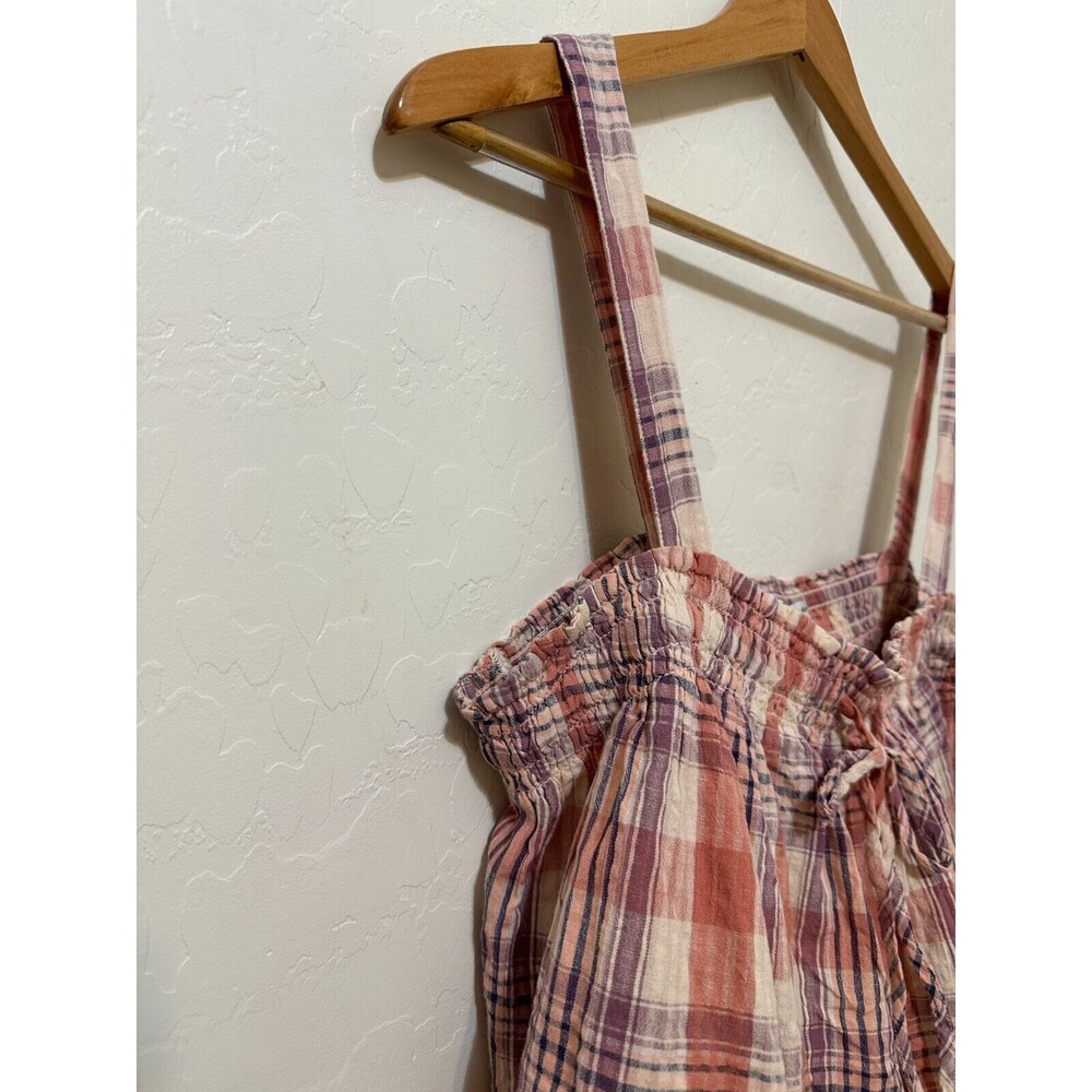 American Eagle Crop Y2K Top XL Boho Western Festival Hippie Picnic Cottagecore - Picture 7 of 12